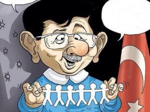 TWİTTER'DE DAVUTOĞLU'NUN PARİS DEPREMİ