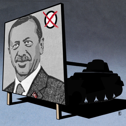 AVRUPA'DA ERDOĞAN'IN IŞİD SAVAŞINI BÖYLE ÇİZDİLER 1