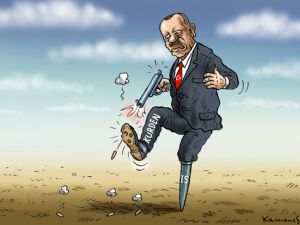 AVRUPA'DA ERDOĞAN'IN IŞİD SAVAŞINI BÖYLE ÇİZDİLER