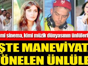 İŞTE MANEVİYATA YÖNELEN ÜNLÜLER..!