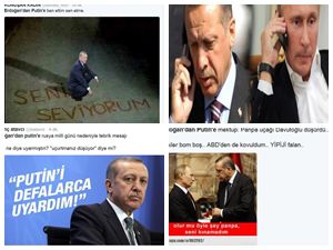 ERDOĞAN'IN PUTİNE' YAZDIĞI MEKTUP TWITTER'İ SALLADI