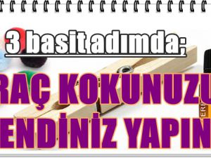 3 BASİT ADIMDA ARAÇ KOKUNUZU KENDİNİZ YAPIN