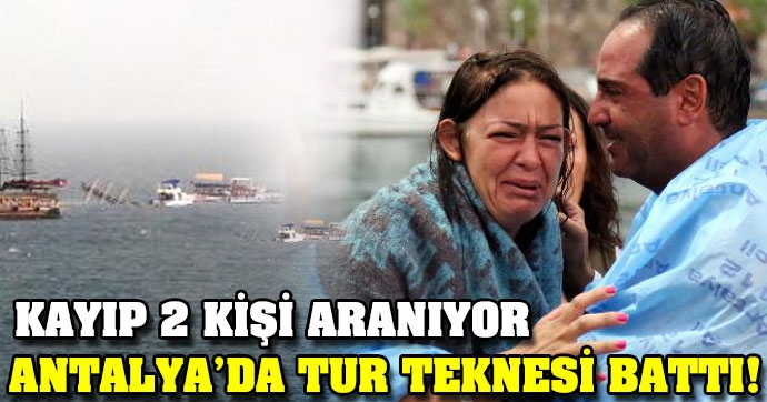 ANTALYA'DA TUR TEKNESİ BATTI 1