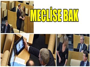 Sadece Rus Meclisinde görülecek fotoğraflar