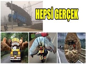 ÇİN İŞİ TAŞIMACILIKTA REKOR FOTOĞRAFLARI