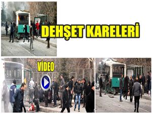 KAYSERİ PATLAMASININ DEHŞET KARELERİ