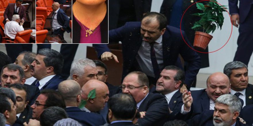 MECLİS'TEN KAVGA FOTOĞRAFLARI...
