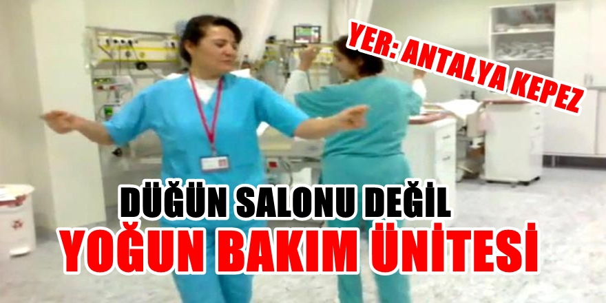 DÜĞÜN SALONU DEĞİL YOĞUN BAKIM ÜNİTESİ! 1