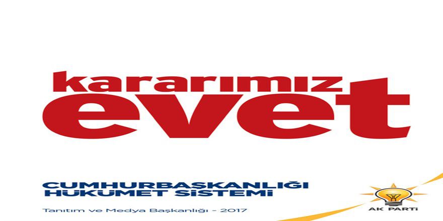 AKP NİN CUMHURBAŞKANLIĞI SİSTEMİ KİTAPCIĞI