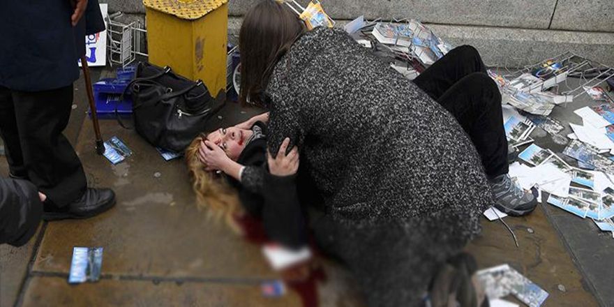 Londra'dan dehşetin görüntüleri