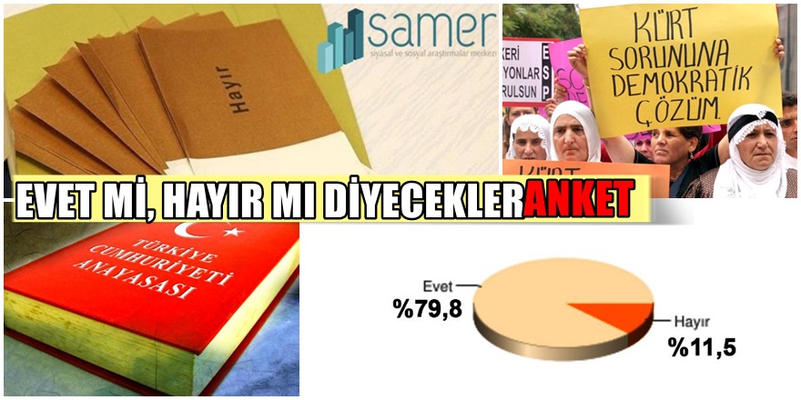 Doğu ve Güneydoğu'da ' Referandum' anketinde şaşırtan son 1