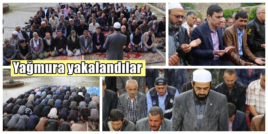 Konya'da "yağmur duası" şoku yaşadılar