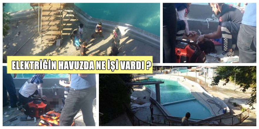 Sakarya'da havuz faciası ; 5ölü