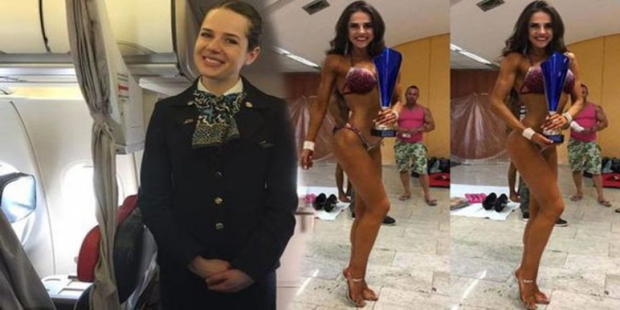 4 yıldır THY kabin görevlisi bikini şampiyonalarında ödüle doymuyor