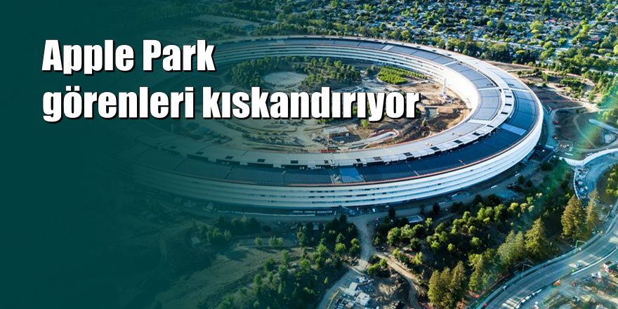 Apple’ın yeni karargâhı böyle görüntülendi