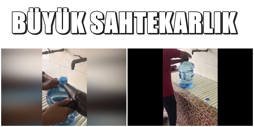Damacana sularda büyük sahtekarlık 1