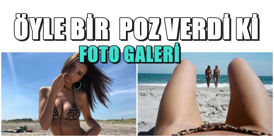 Ünlü modelin ekstra küçük bikinili pozu 600 bin beğeni aldı 1