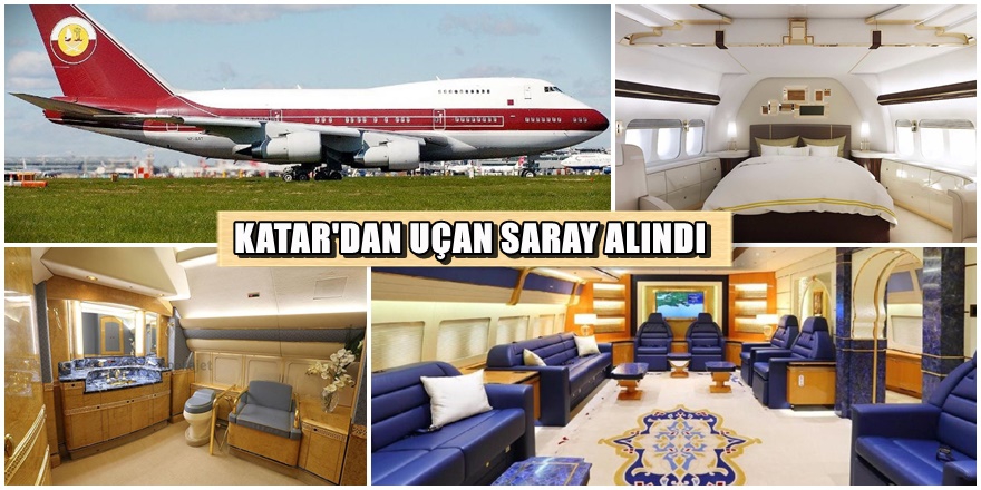"Erdoğan'a Katar'dan uçan saray alındı" 1