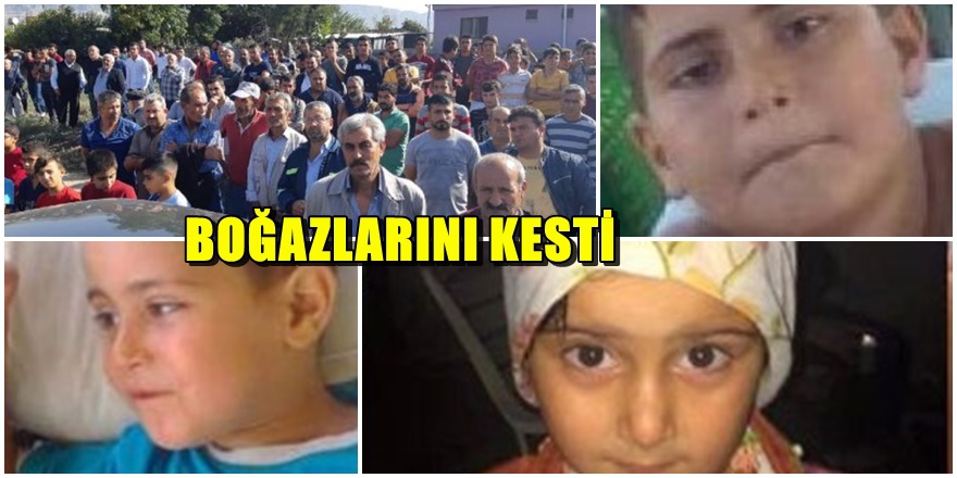 Adana'da vahşet ; 3 çocuğunu boğazını kesti 1