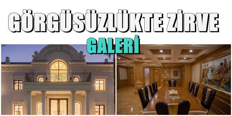 Dubai Emiri Darıca'da altından saray yaptırdı 1