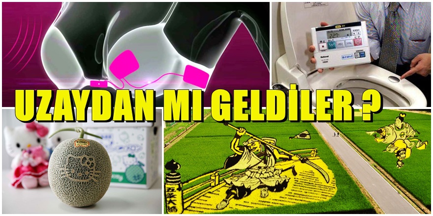 SADECE ONLARDA VAR Japonların uzaydan getirdikleri icatlar 1