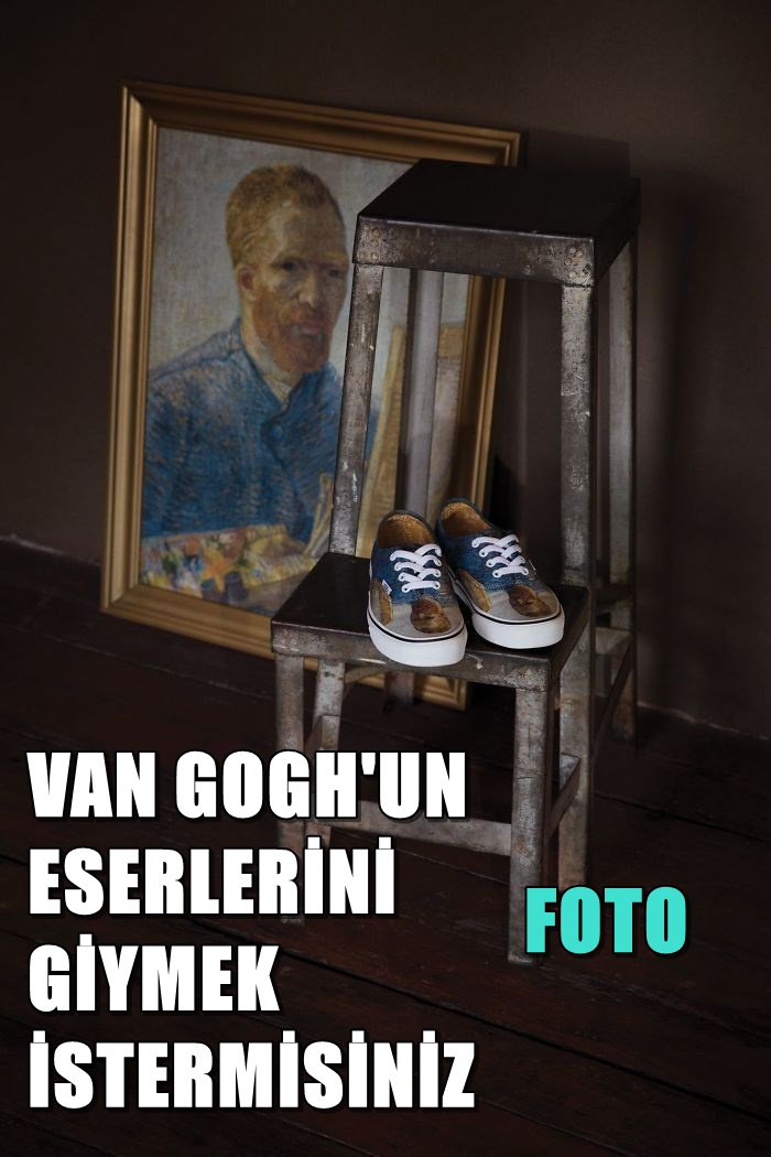 Van Gogh'un bu eserleri giyilebiliyor 1