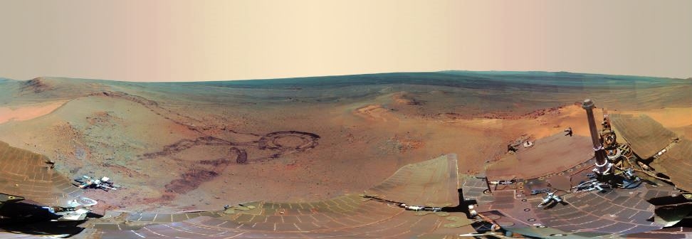 NASA Mars'tan büyüleyici fotoğraflar yayınladı 1