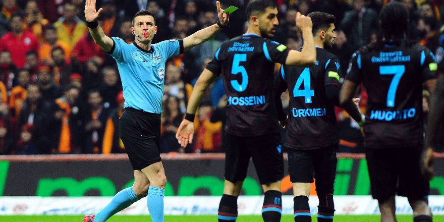 Dev Maçta Ümit Öztürk’ün Kart Raporu