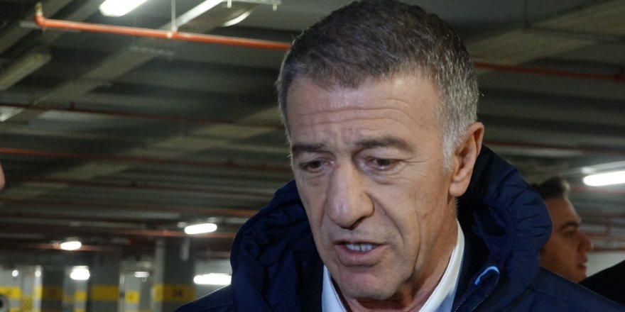 Trabzonspor Başkanı Ağaoğlu ağır konuştu