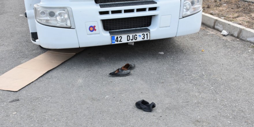 Konyalı TIR Şoförünün Feci Ölümü