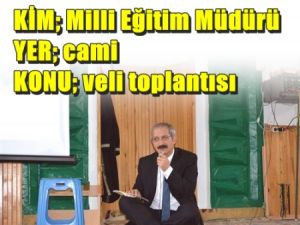 O Müdür Neden Veli Toplantısını Camii'de yapmış?