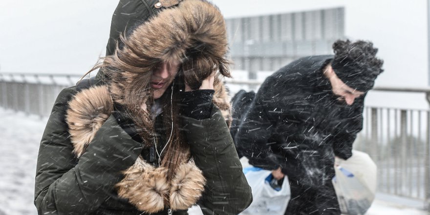 İstanbul'dan Kar Manzaraları