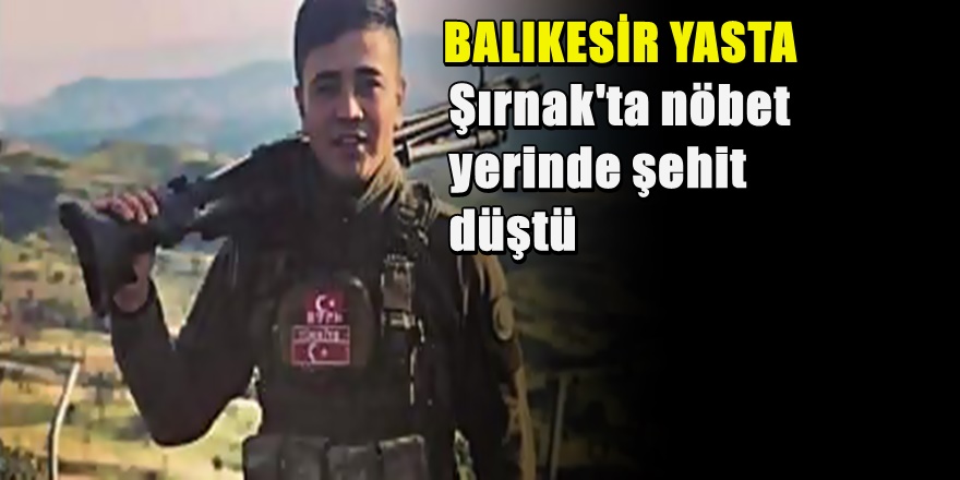 Balıkesir'e Acı haber