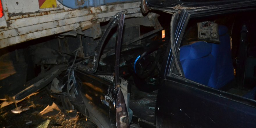 Afyon'da Feci Kaza: 1 Ölü, 1 Yaralı