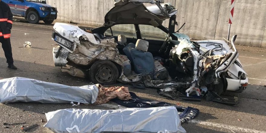Malatya'da feci kaza 2 Ölü 3 Ağır Yaralı