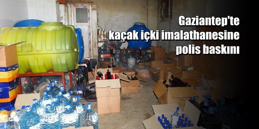 Damacana Dolusu Sahte Alkol Ele Geçirildi