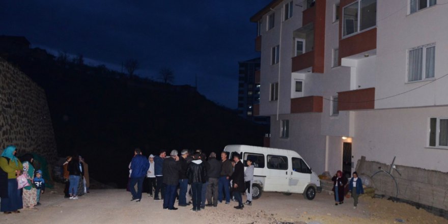 Ordu’da 10 Katlı Bir Apartman Boşaltıldı