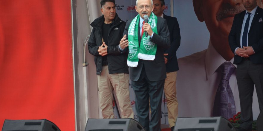 Kılıçdaroğlu; Milliyetçiysen Diz Çökmeyeceksin