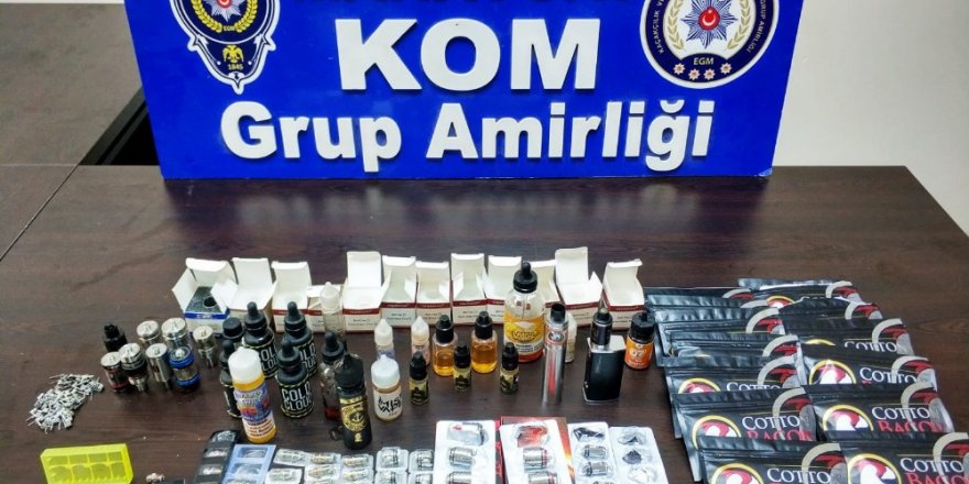 Antalya’da Elektronik Sigara Operasyonu