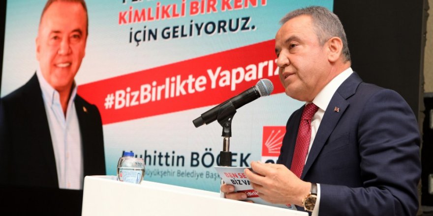 Muhittin Böcek, “Yerelden Kalkınacağız”