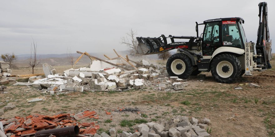 Kapadokya’da Yıkılan Kaçak Yapı Sayısı 53’e Ulaştı