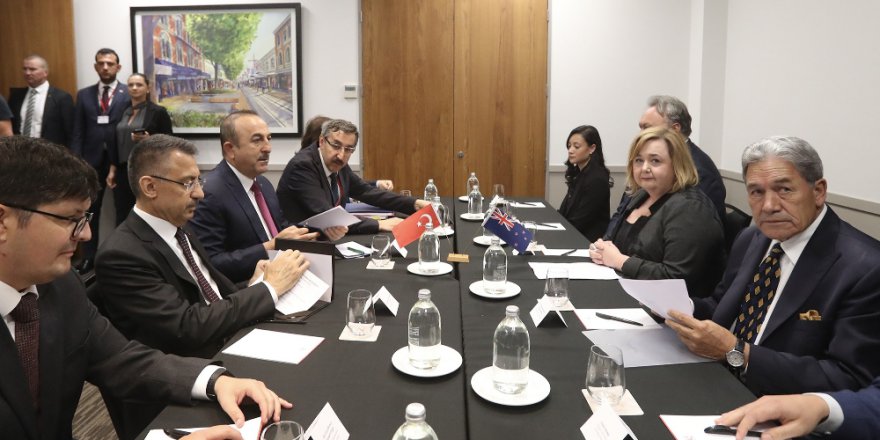 Oktay Ve Çavuşoğlu’nun Yeni Zelanda Tamasları