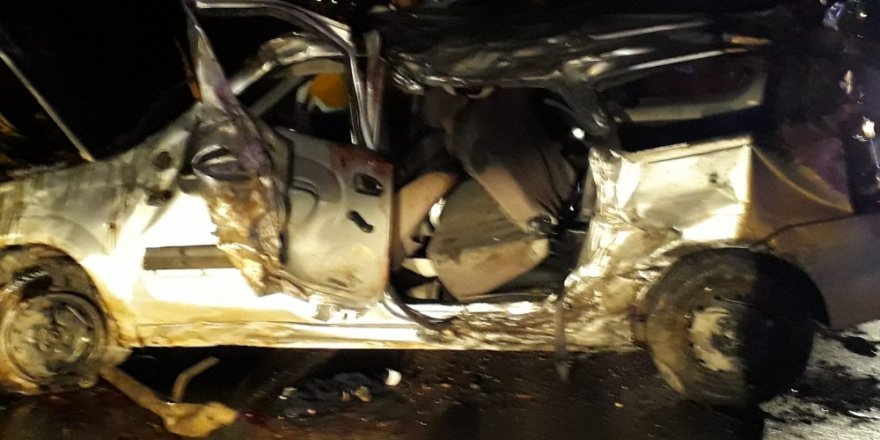 Gaziantep'te Feci Kaza 2 Ölü, 5 Yaralı