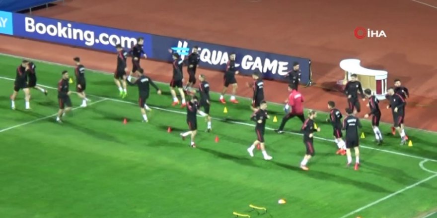 A Milli Takım, Arnavutluk Maçına Hazır