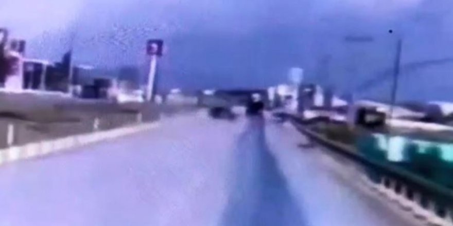 3 Komando Uzman Onbaşının Şehit Oldukları Kaza Kamerada