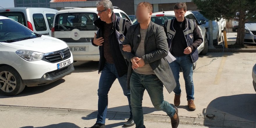 Samsun'da Suç Makinesi Yakalandı