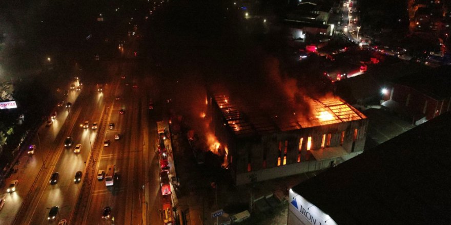 Kocaeli'nde Dev Fabrika Yangınında Son Durum
