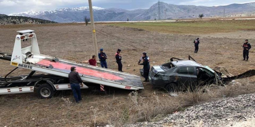 Burdur’da Feci Trafik Kazası: 3 Ölü, 2 Yaralı