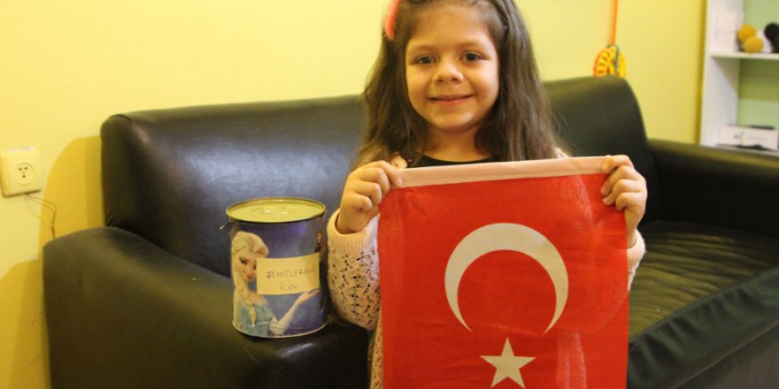 Küçük Nevin Kocaman Yüreğiyle Bakın Ne Yapıyor