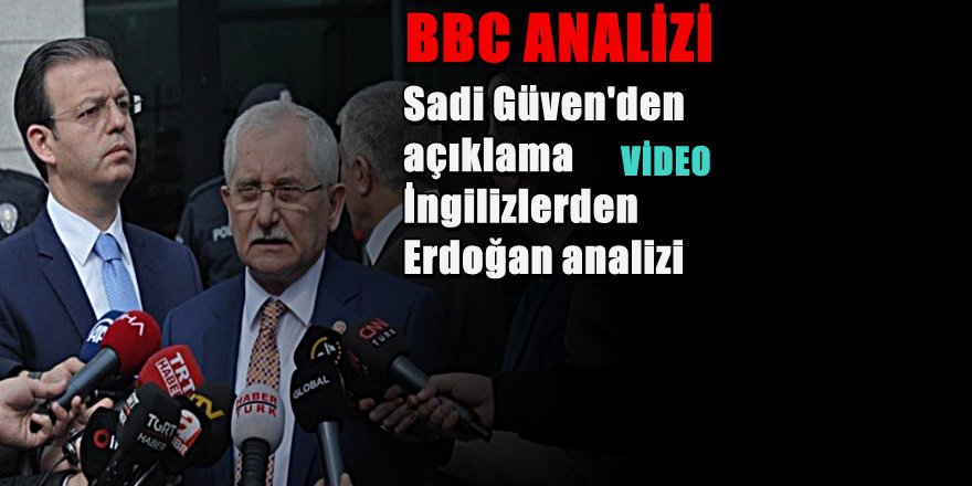 Ysk Başkanı Sadi Güven’den Açıklama